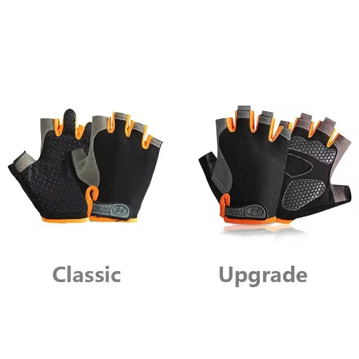 Breathable Half-Finger Cycling & Gym Gloves - Anti-Slip Design