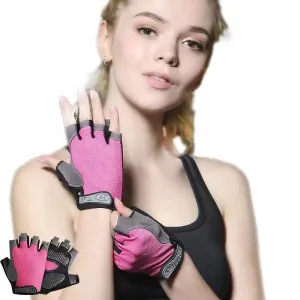 Breathable Half-Finger Cycling & Gym Gloves - Anti-Slip Design