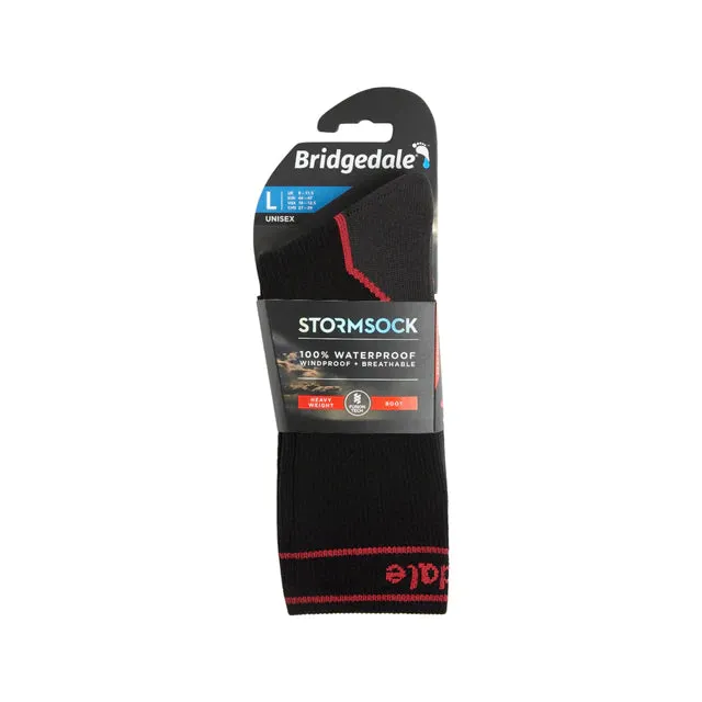 Bridgedale Storm Sock Heavyweight Boot - Black