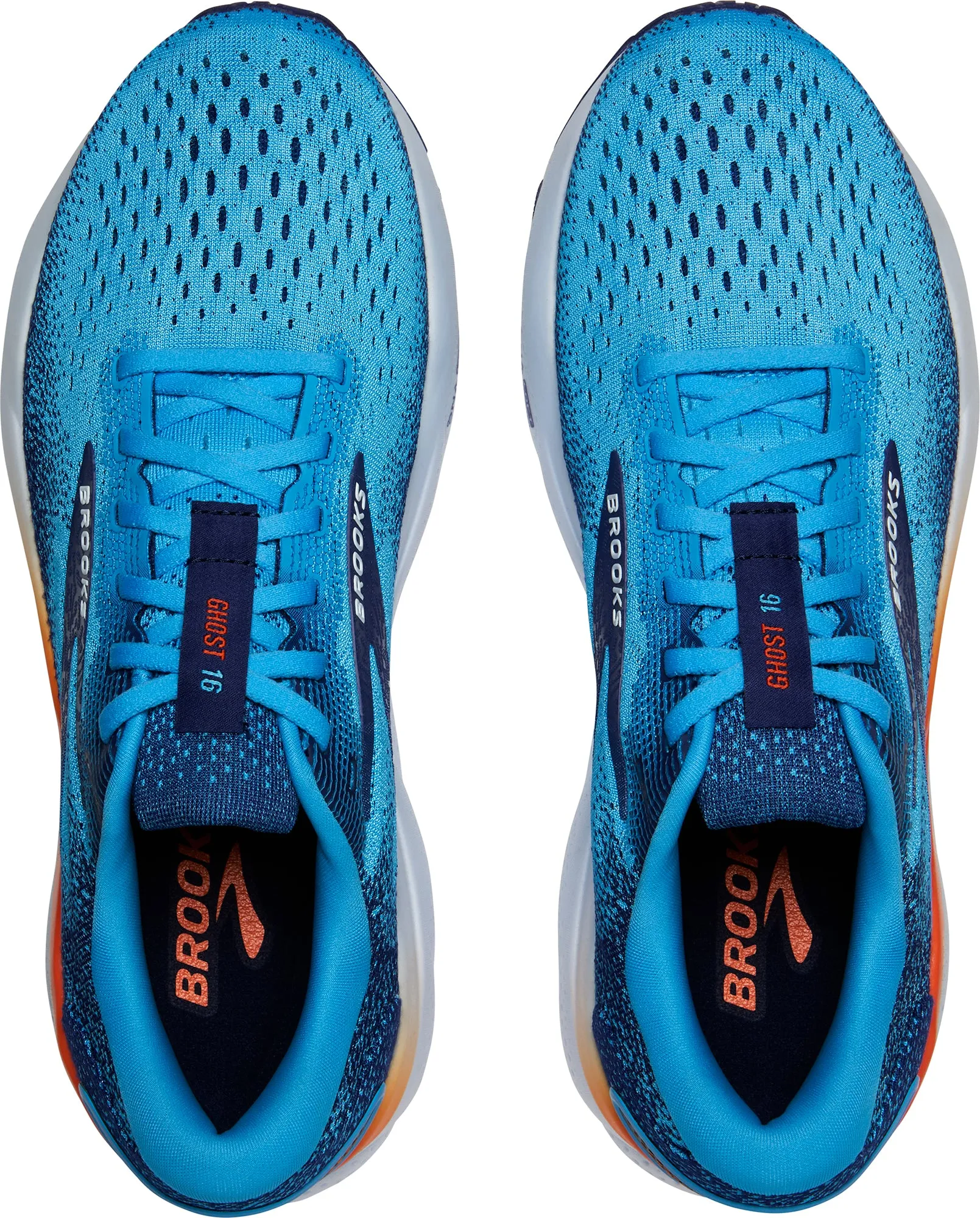Brooks Ghost 16 Mens Running Shoes - Blue