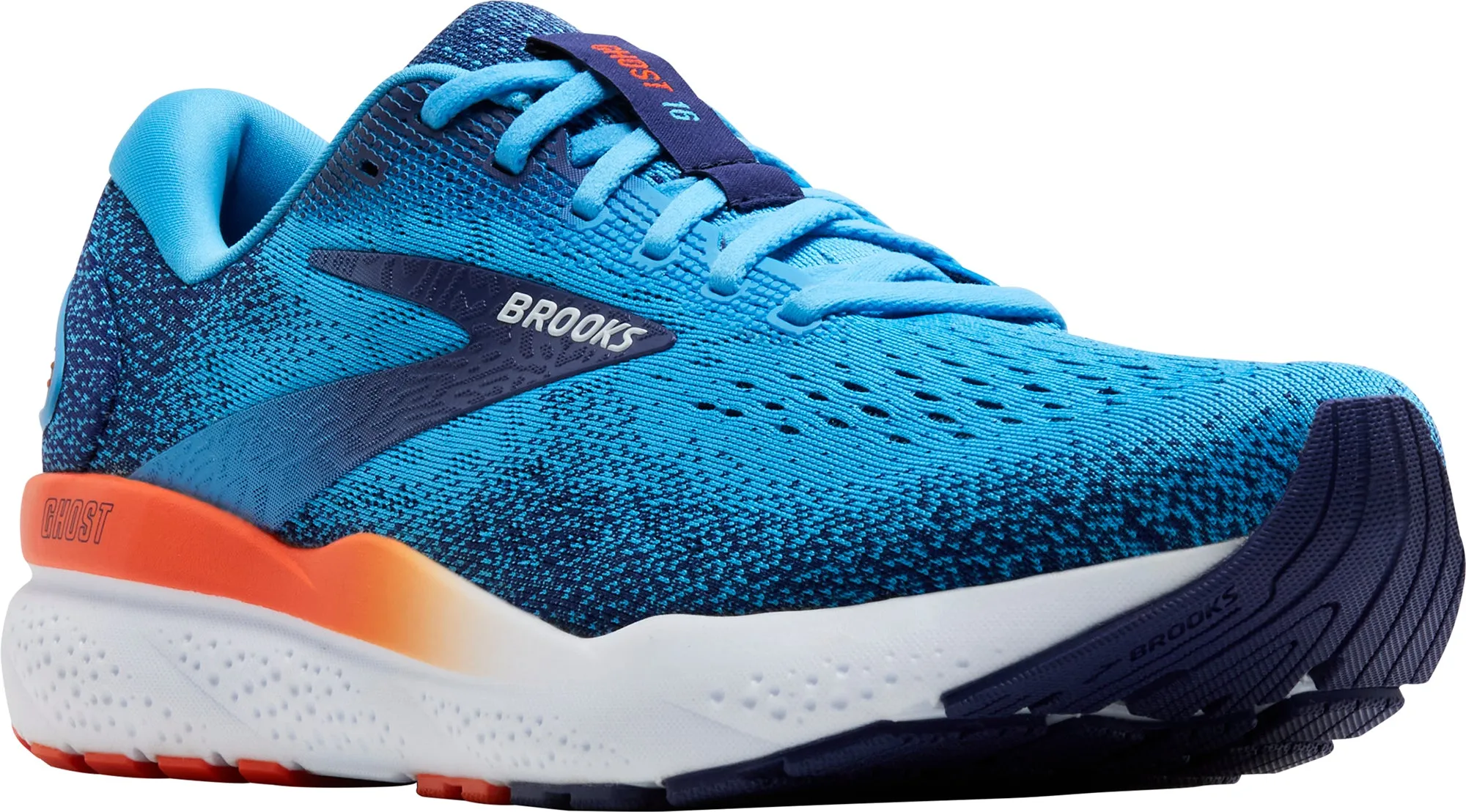 Brooks Ghost 16 Mens Running Shoes - Blue