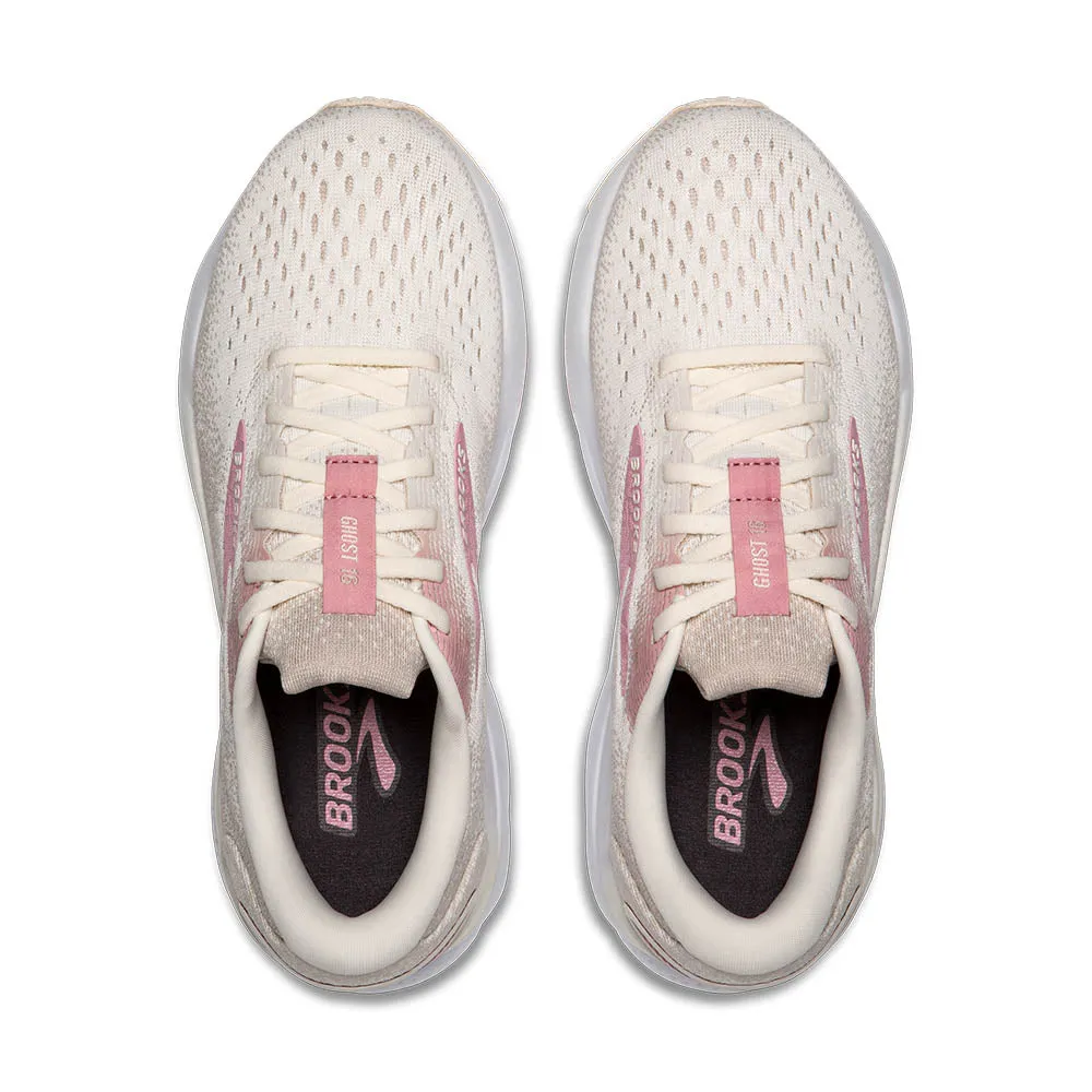 Brooks Ghost 16 (Womens) - Coconut/Zephyr/White
