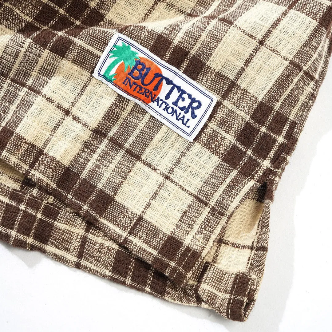 Butter Goods - Vacation S/S Shirt Brown