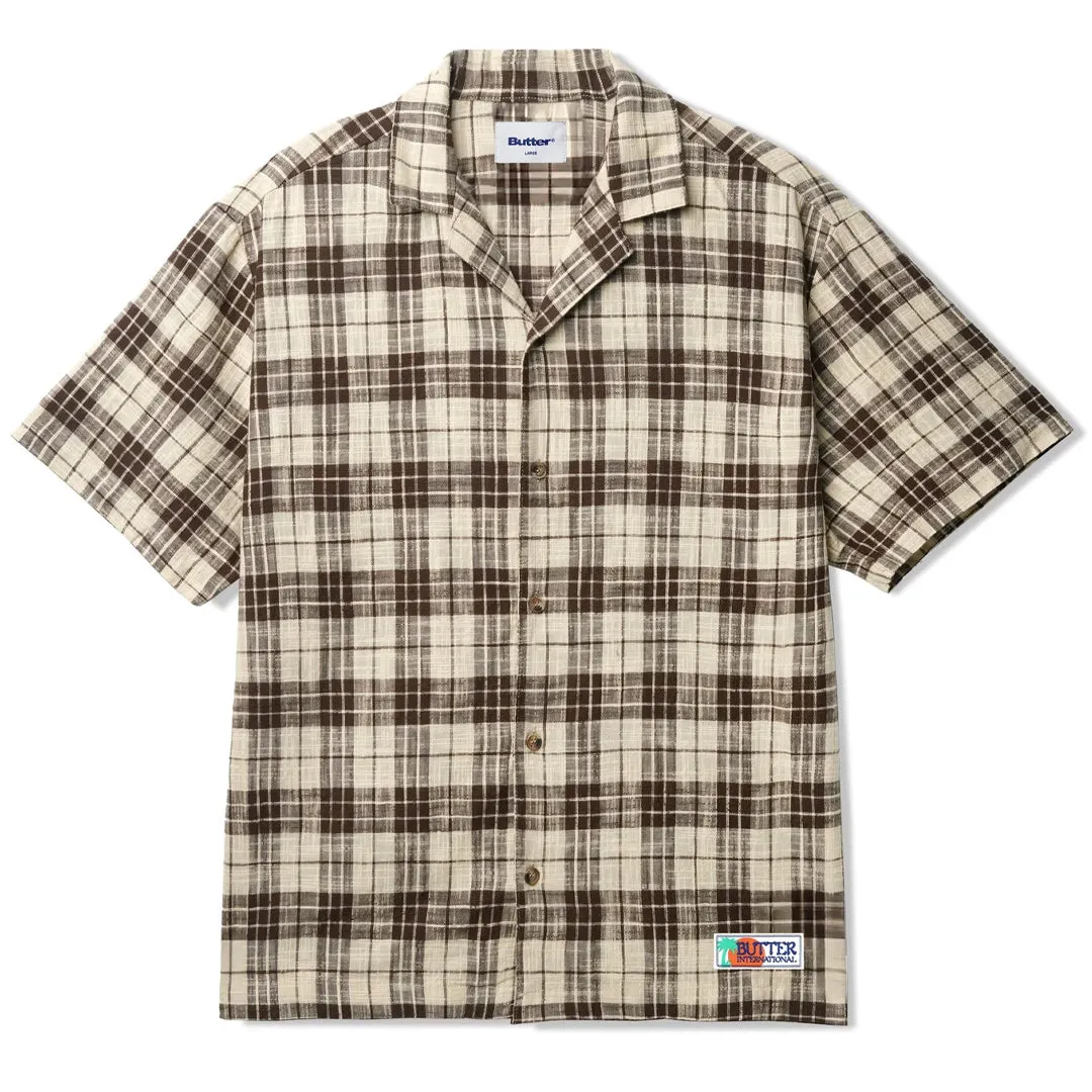 Butter Goods - Vacation S/S Shirt Brown