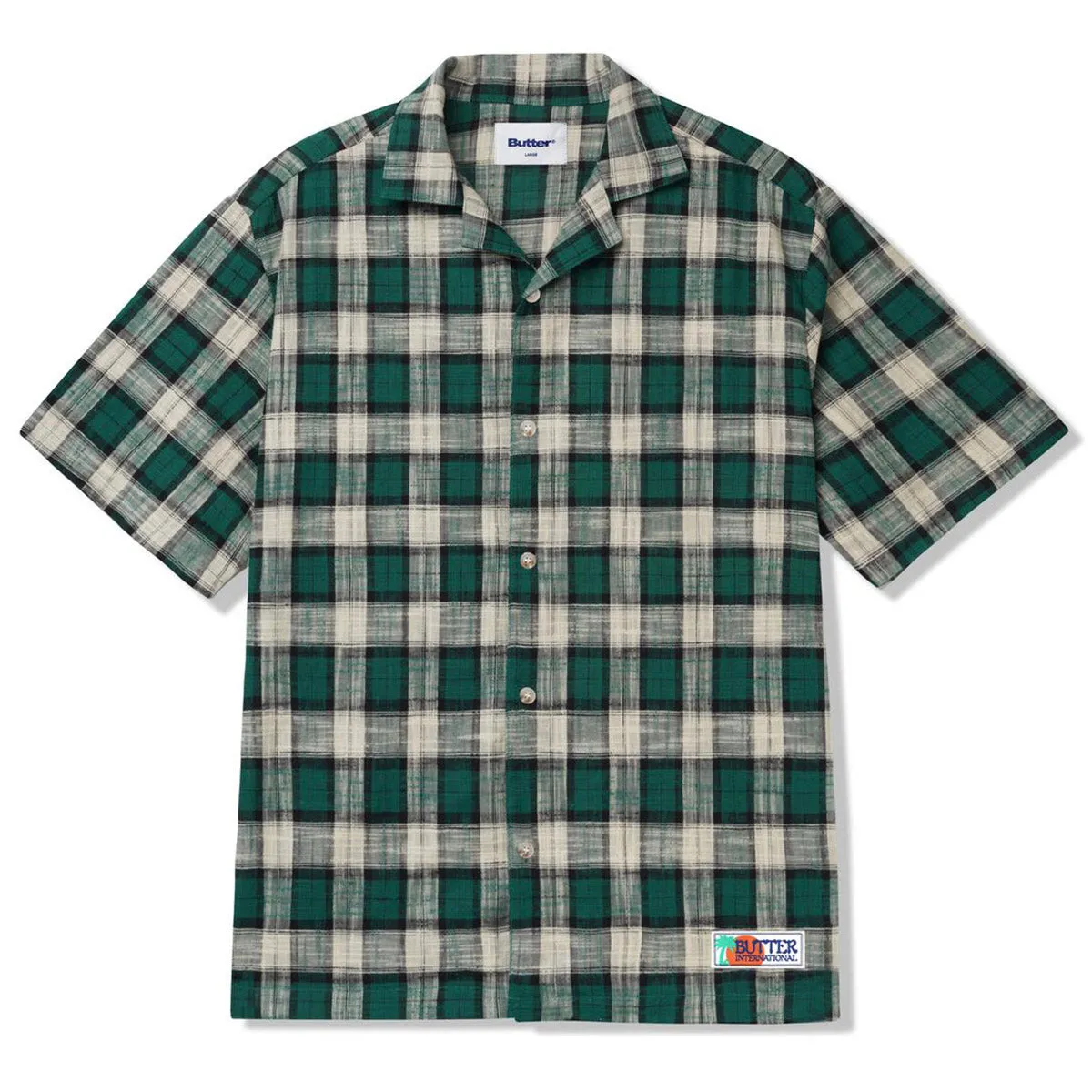 Butter Goods - Vacation S/S Shirt Green