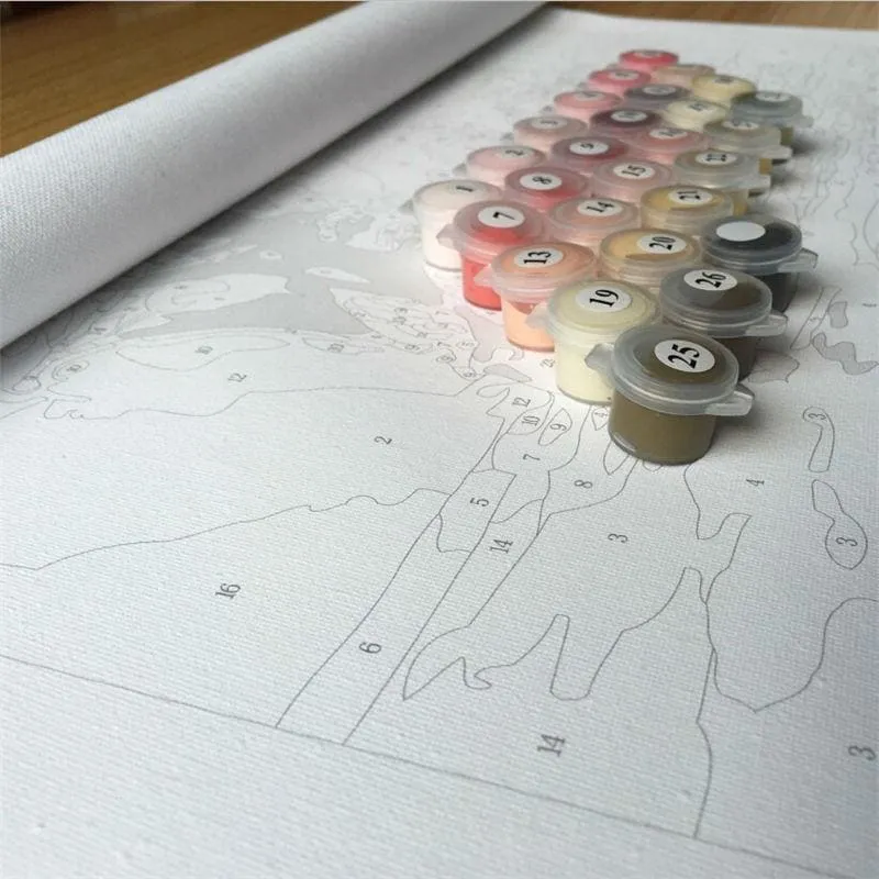 Butterflies and Bubbles – Canvastly DIY Paint by Numbers