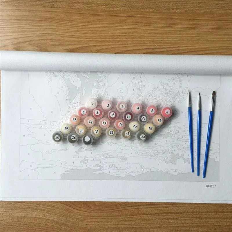 Butterflies and Bubbles – Canvastly DIY Paint by Numbers