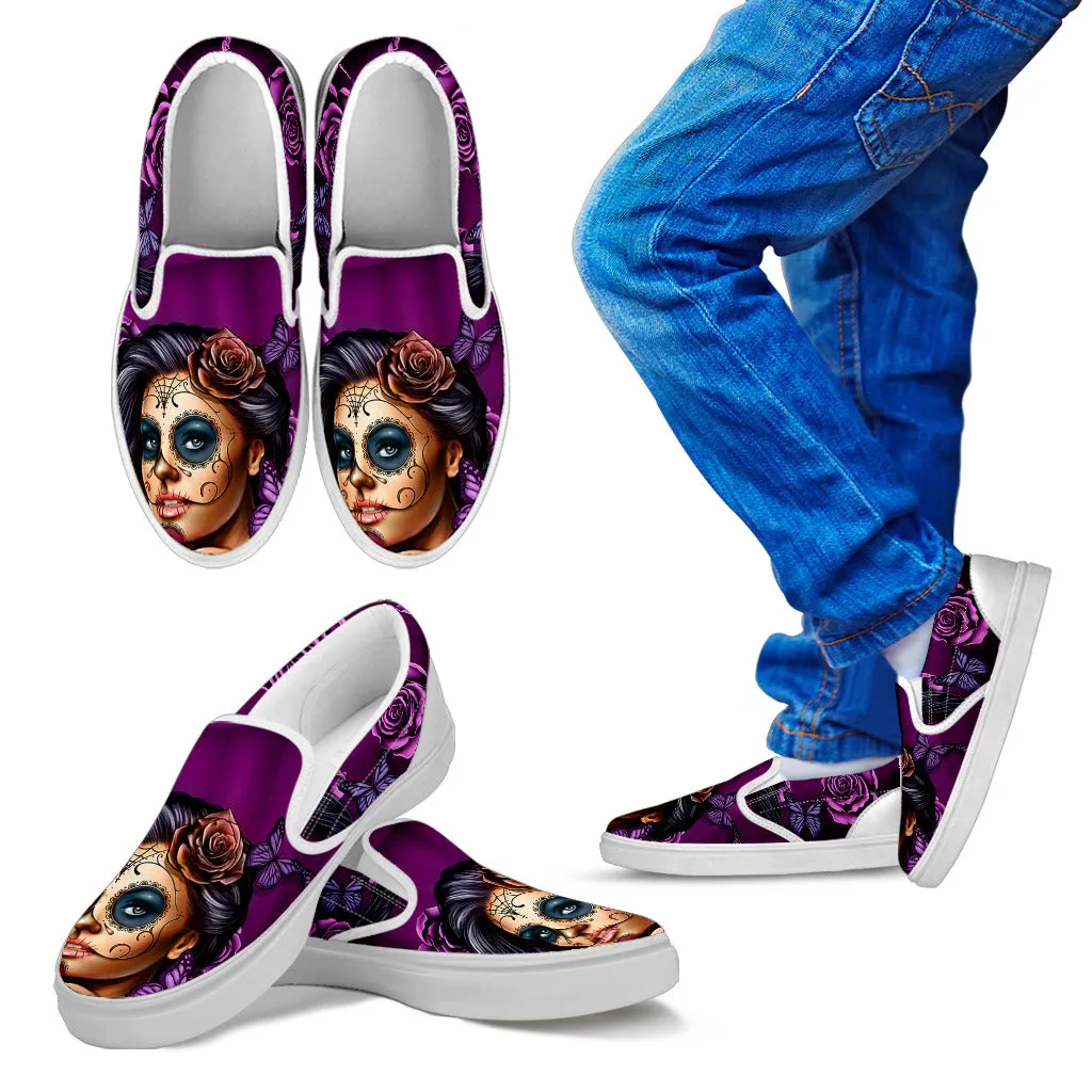 Calavera Children's Slip-Ons