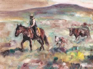 Calf Roper by Sheryl Bodily