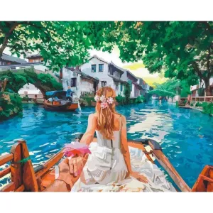 Canals of Venice - Canvastly DIY Paint By Numbers