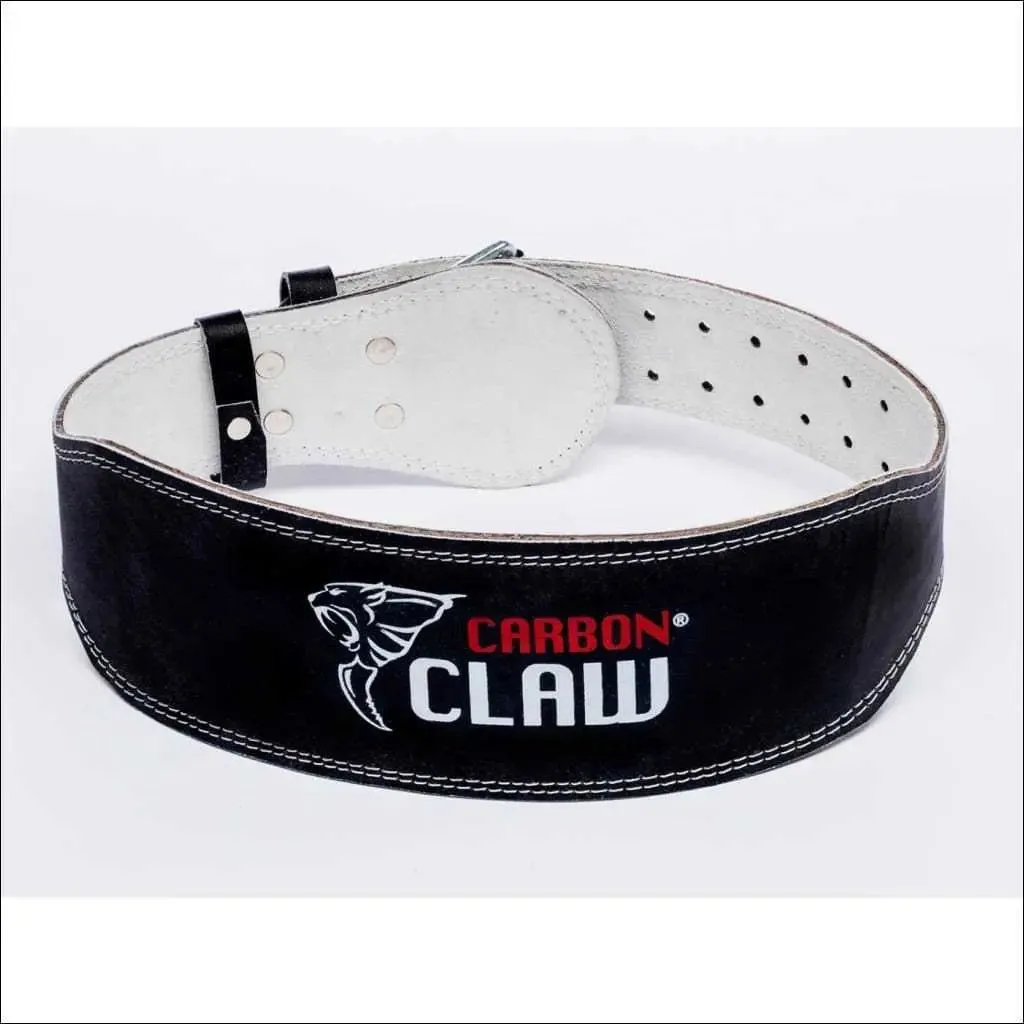 Carbon Claw Weight Training Belt-Black Leather