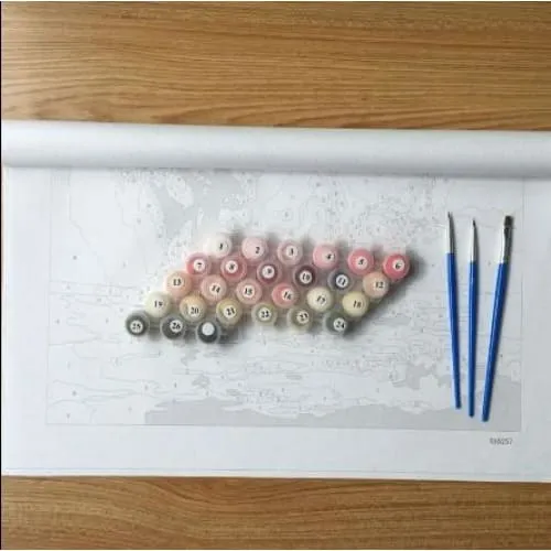 Catching Mouse – Canvastly DIY Paint By Numbers