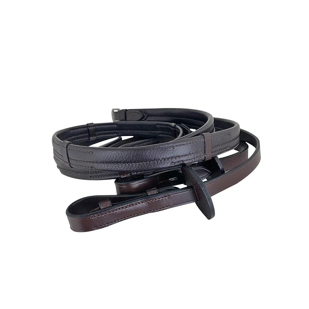 Cavalier Premium Leather Padded Reins