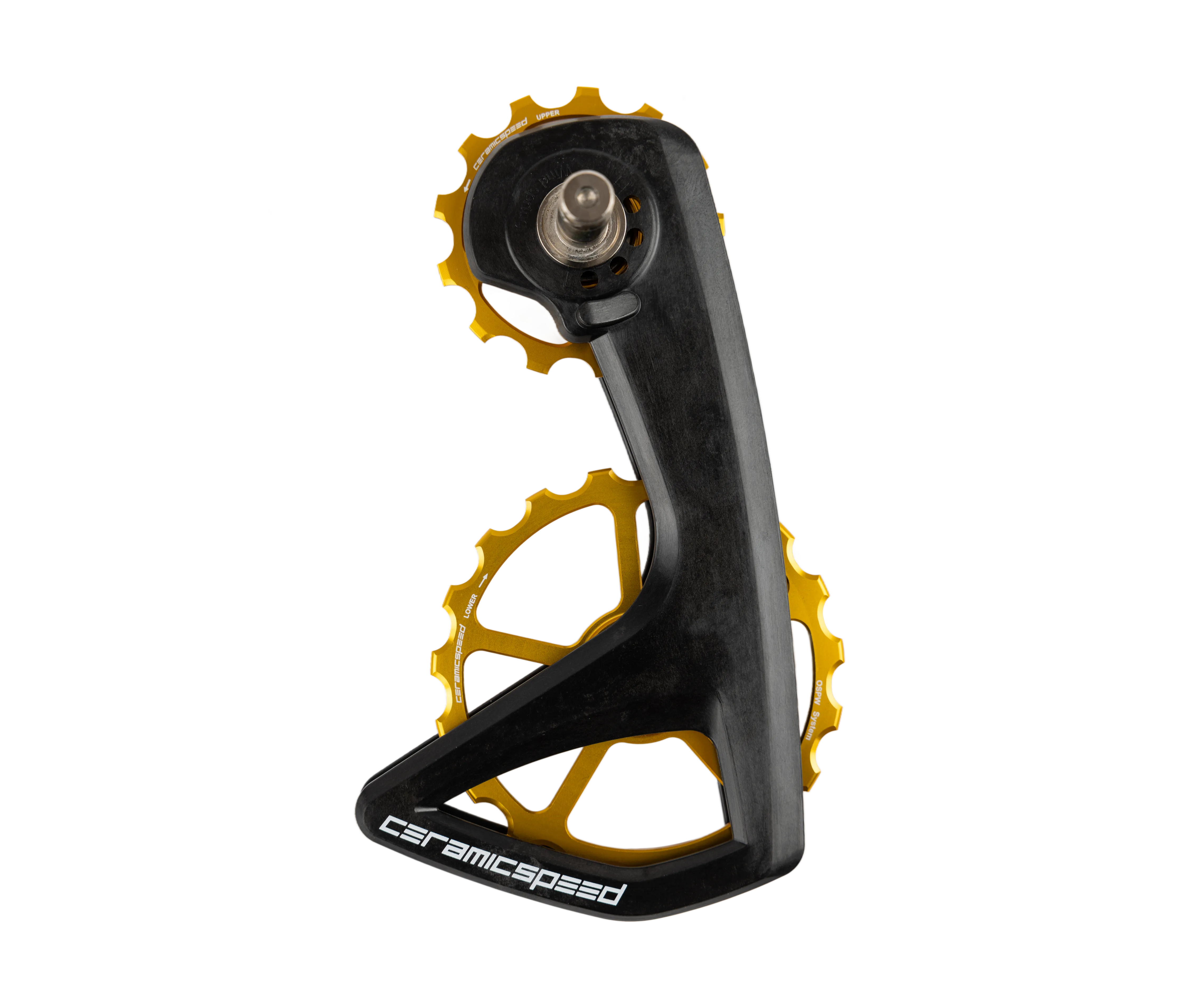 CeramicSpeed Oversized Pulley Wheel (OSPW RS   OSPW X) for Increased Speed and Efficiency in Road and Gravel Cycling, Mountain Biking, Cross and Triathlon Racing for SRAM   Shimano