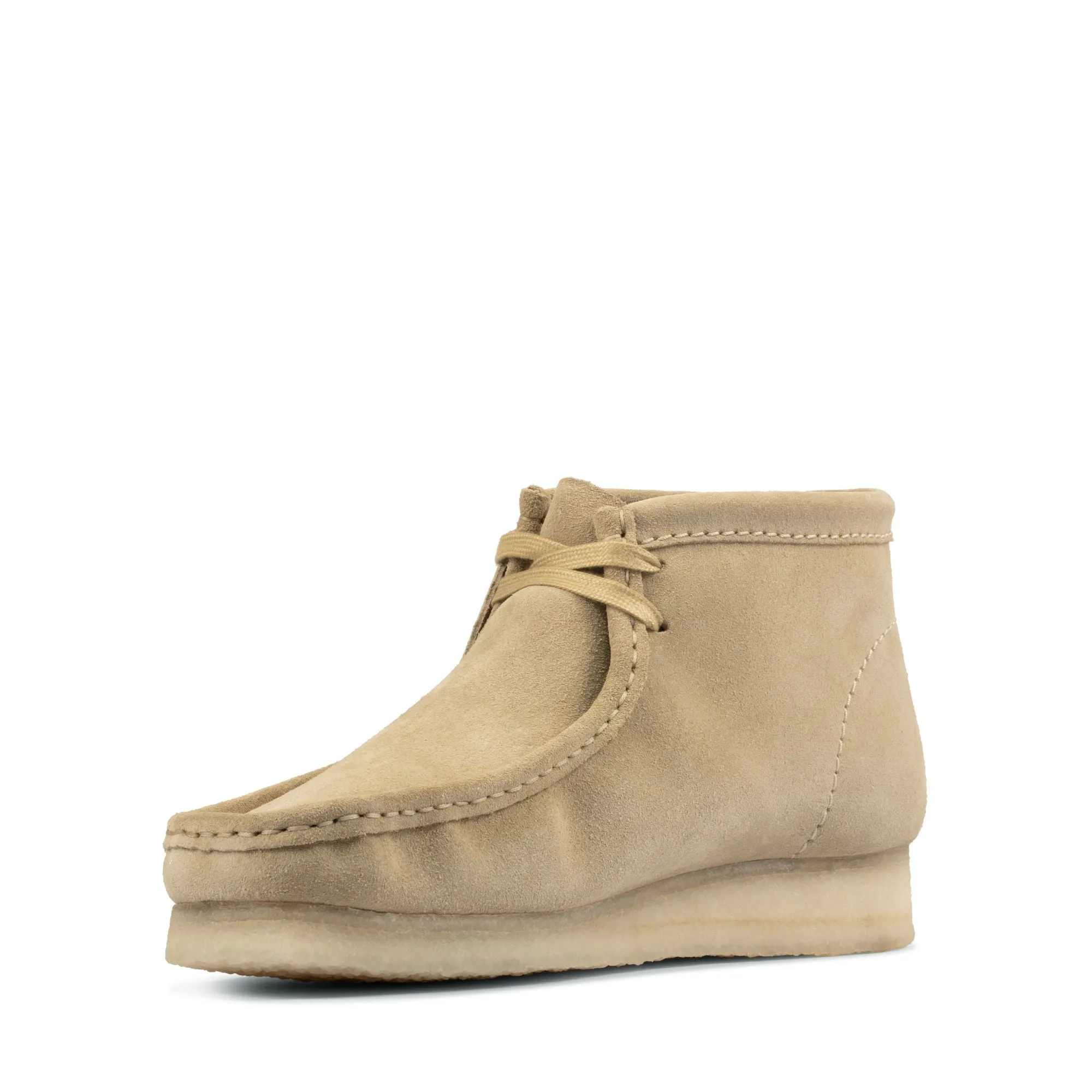 CLARK WALLABEE HIGH - MAPLE SUEDE