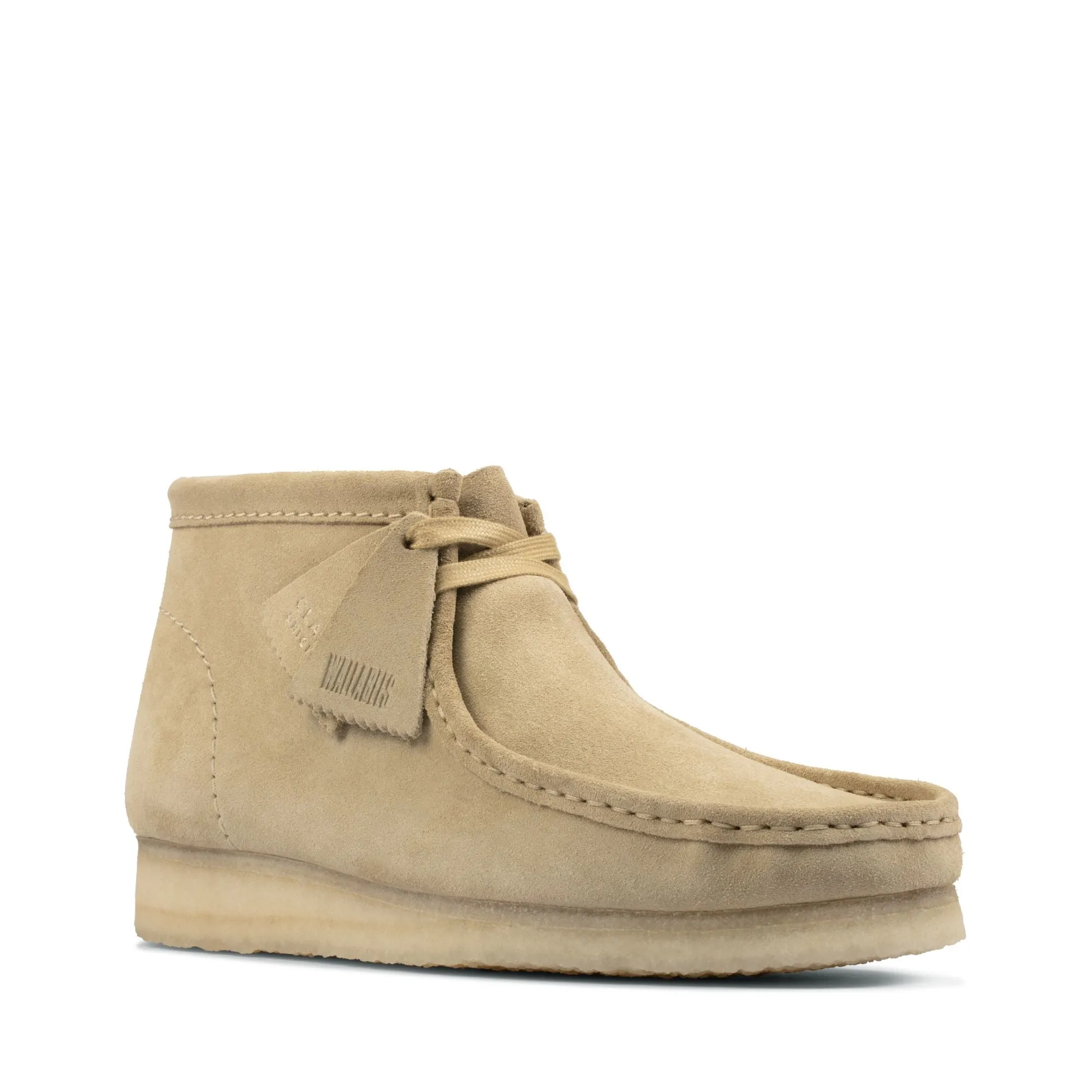 CLARK WALLABEE HIGH - MAPLE SUEDE