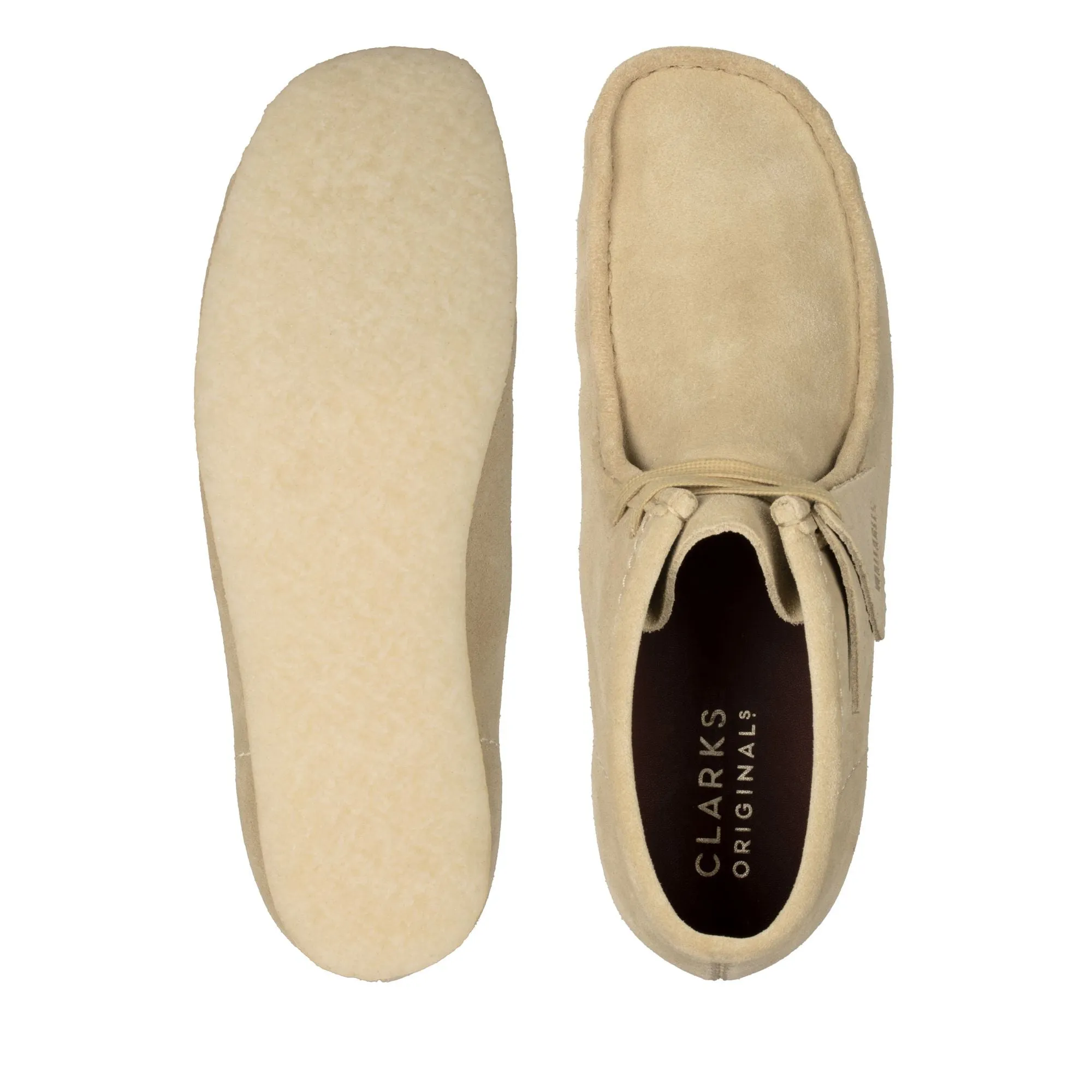 CLARK WALLABEE HIGH - MAPLE SUEDE