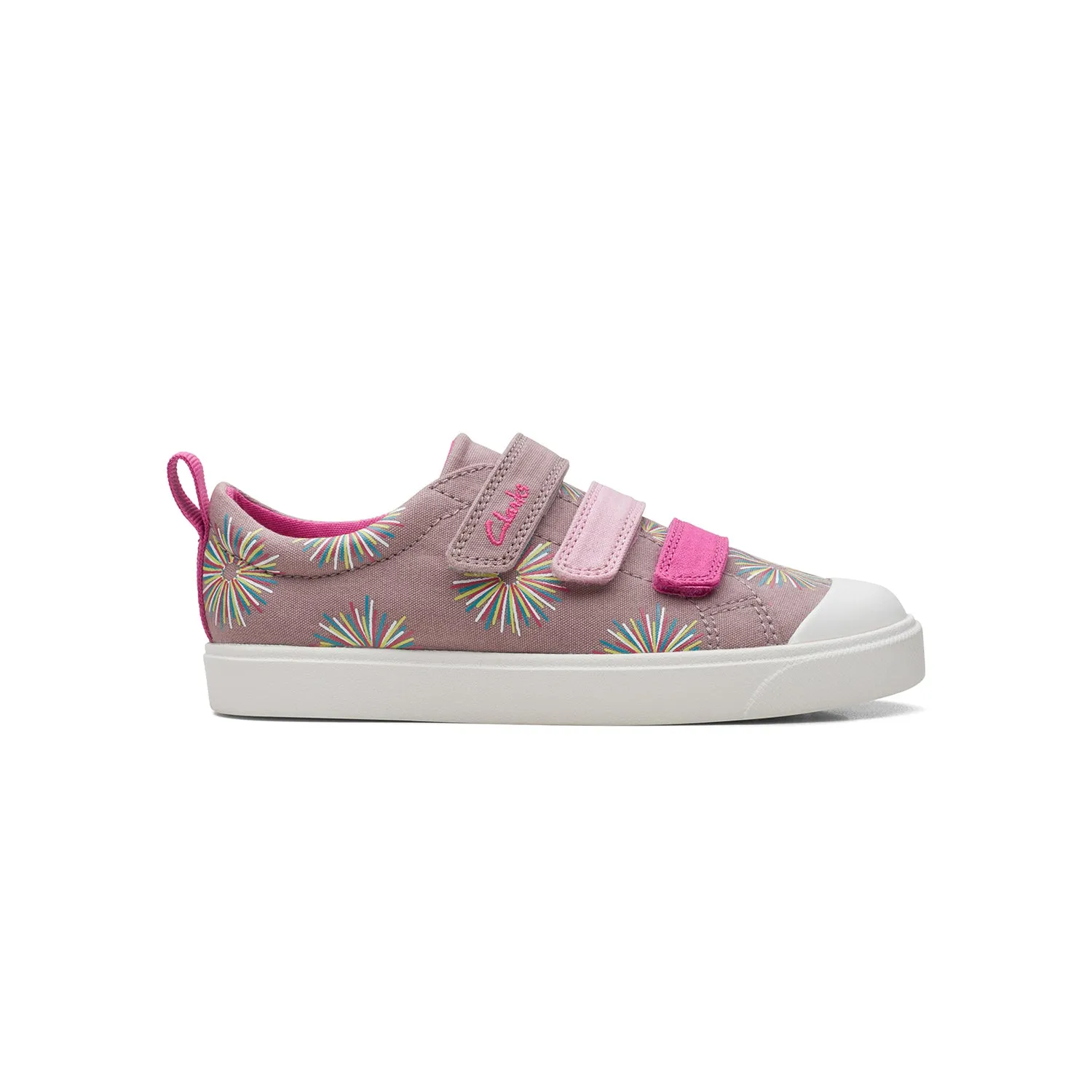 CLARKS GIRLS CITY VIBE KID. (WIDE FIT)