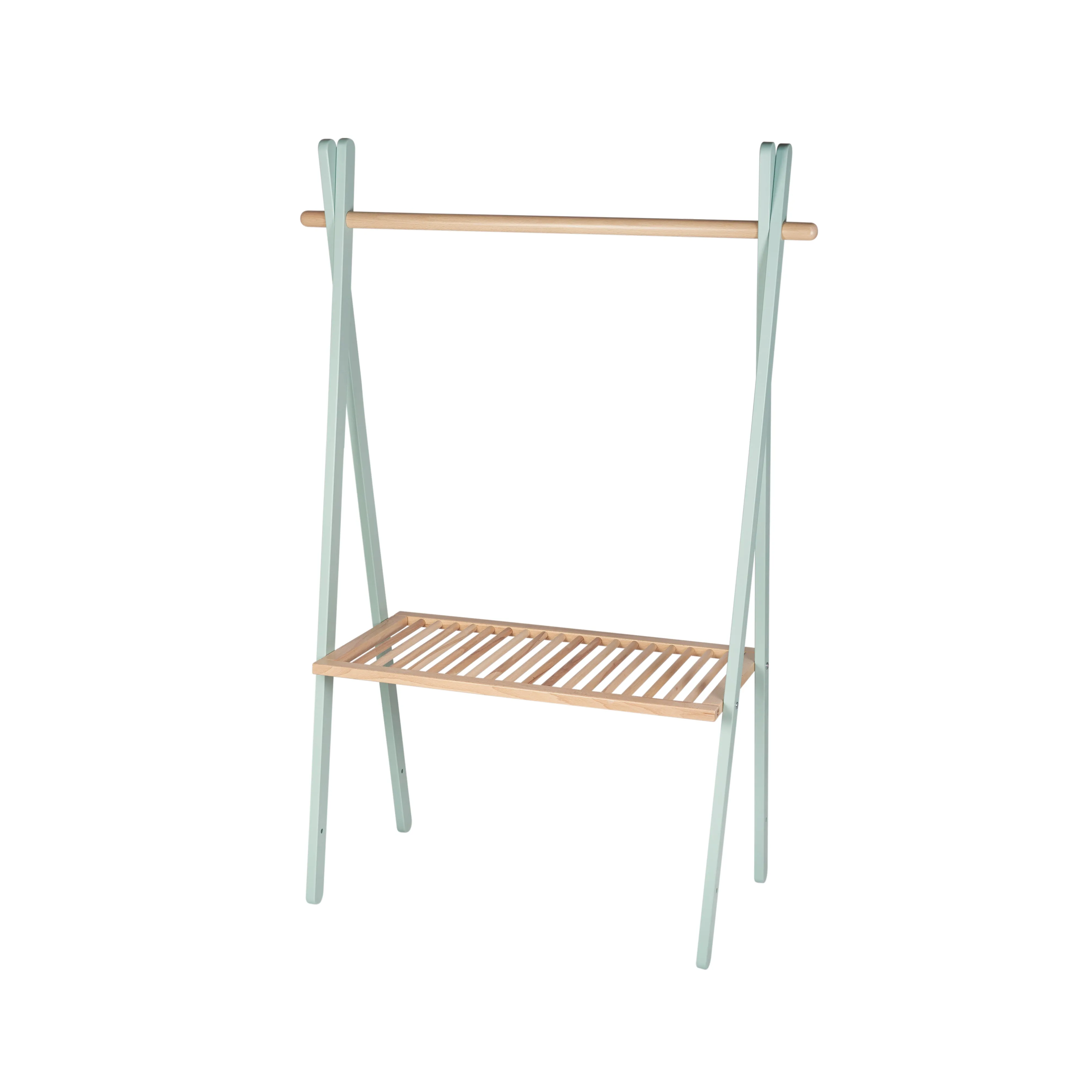Clothes Rail Rack Eucalyptus/Natural