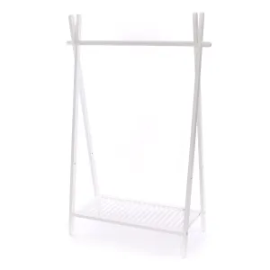 Clothes Rail Rack White
