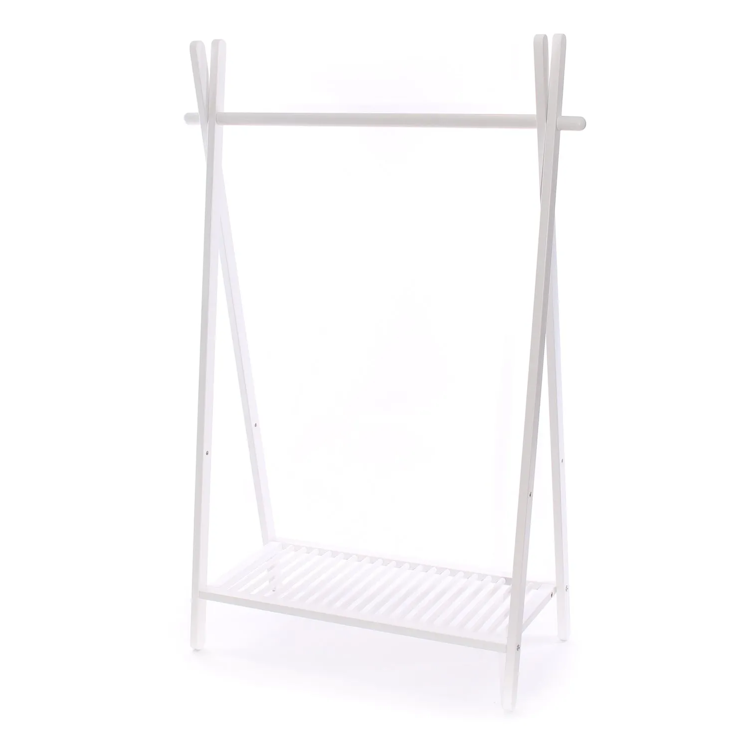 Clothes Rail Rack White