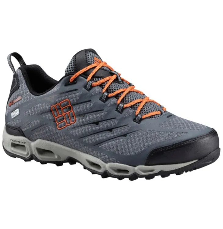 Columbia Ventrailia II Outdry Mens Hiking Shoe Titanium Grey Steel Heatwave