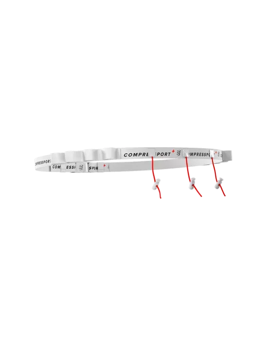Compressport Unisex's Race Belt - White