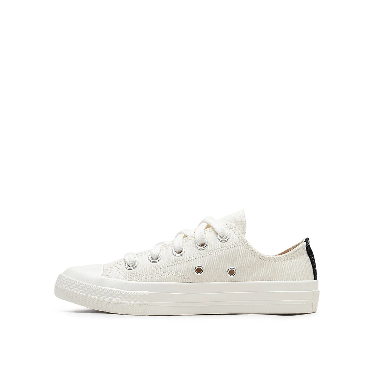 Converse x Comme des Garçons KIDS Chuck 70 Low  'Single Heart' (Milk)