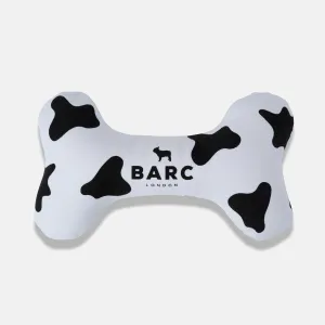 Cow Squeaky Dog Bone Toy