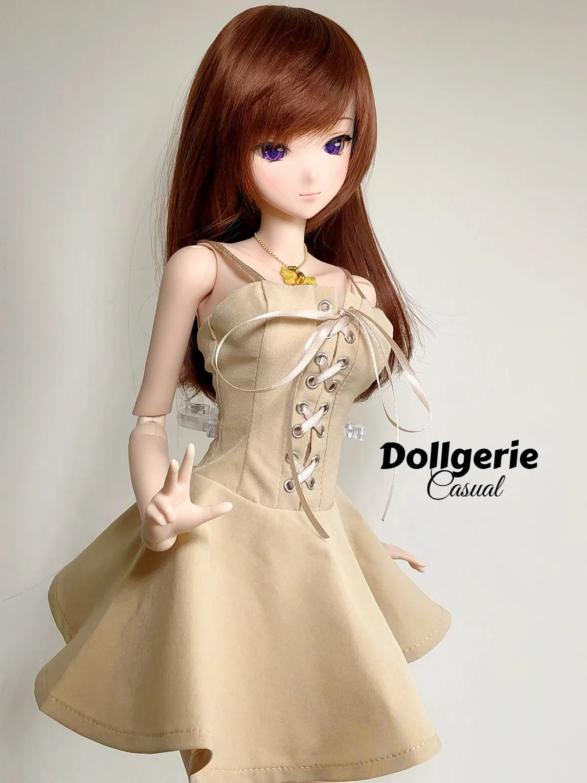 Criss Cross Mini Dress for Smartdoll