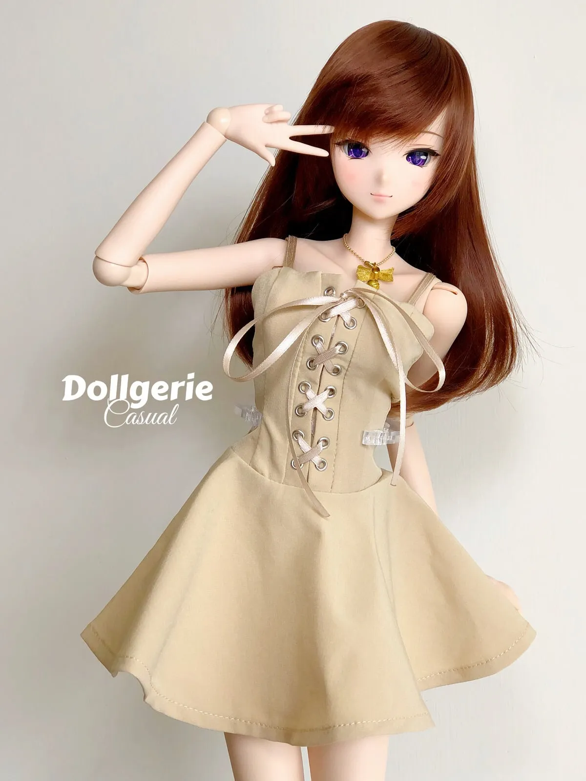 Criss Cross Mini Dress for Smartdoll