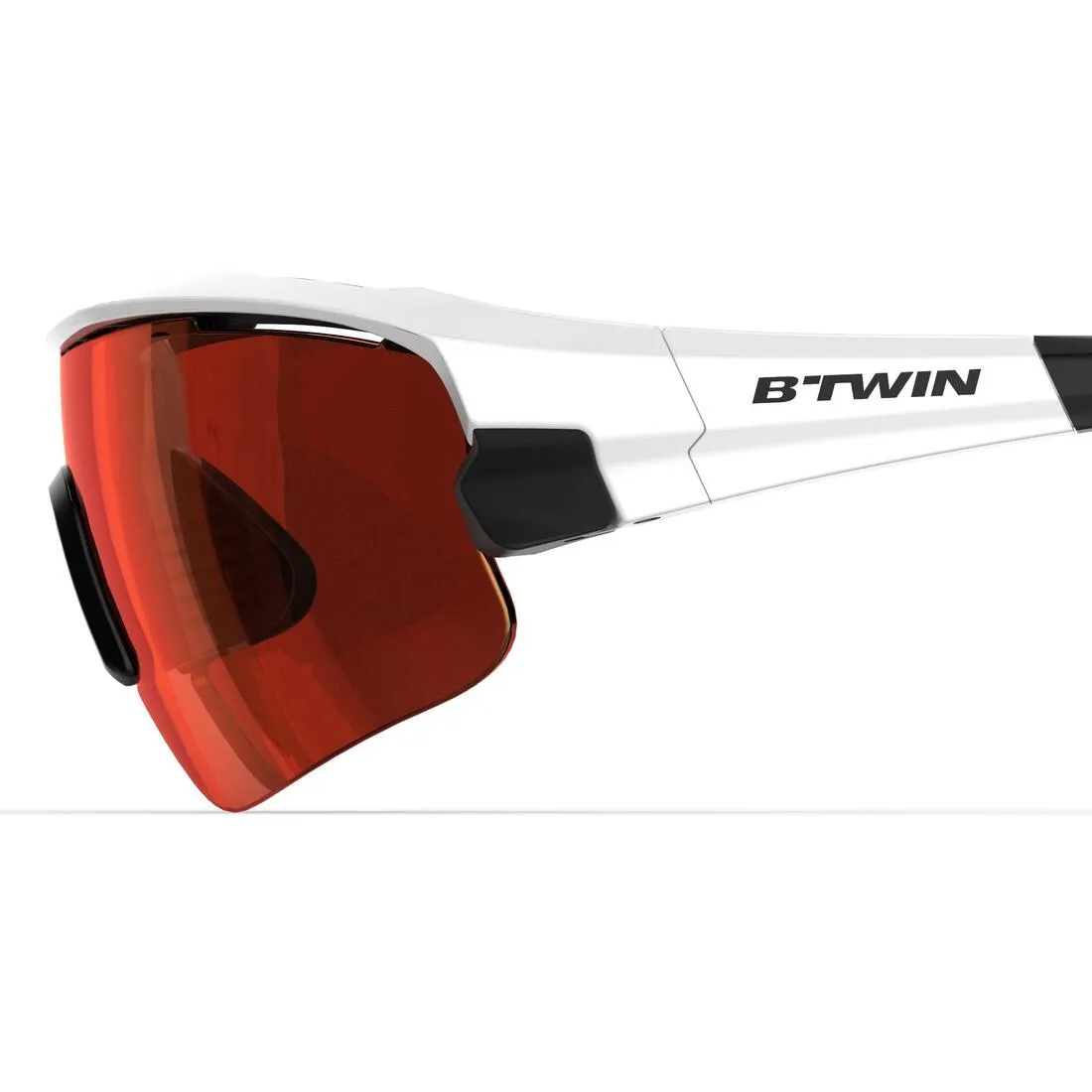 Cycling 900 Red Pack Adult Cycling Sunglasses -4 Interchangeable Lenses - Red