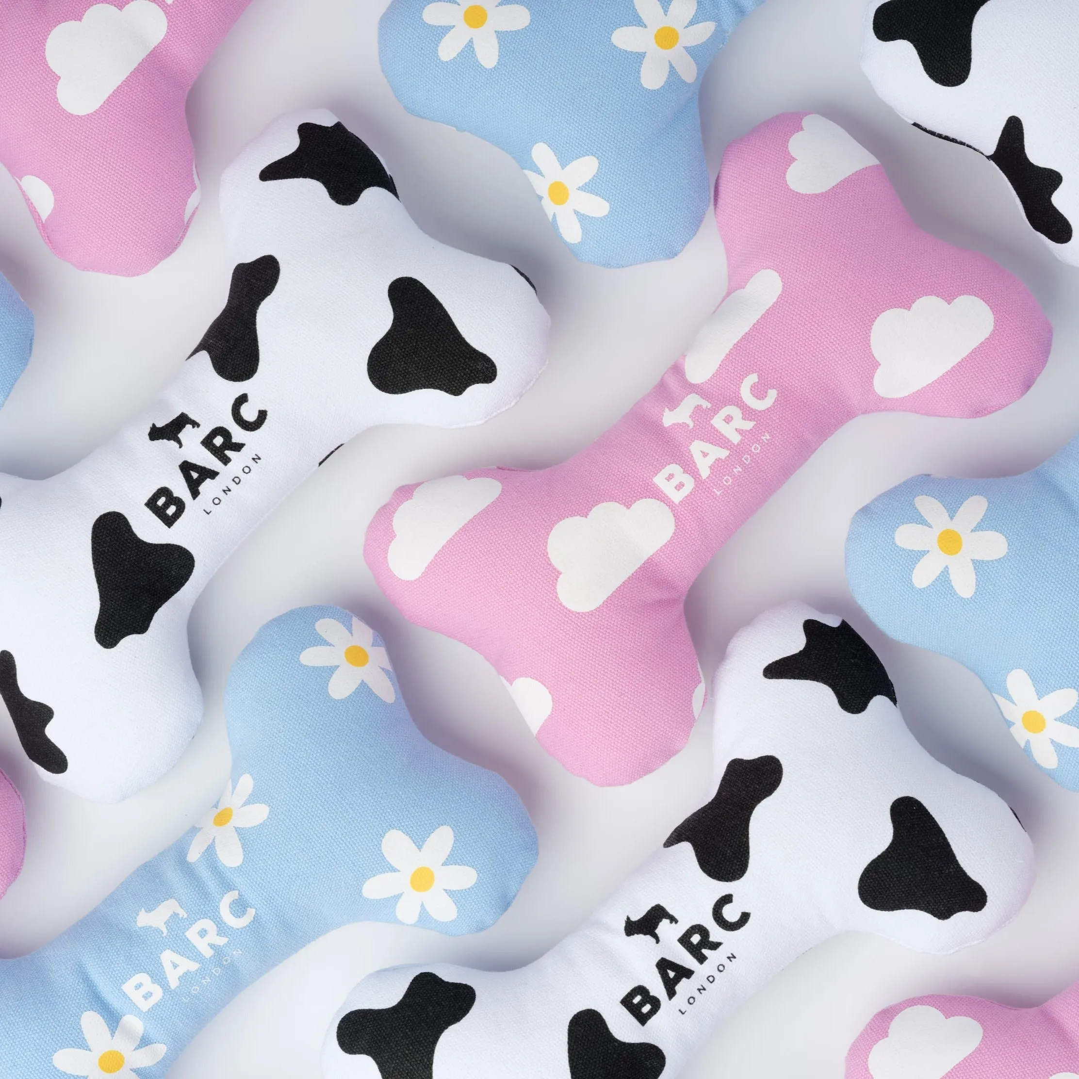 Daisy Squeaky Dog Bone Toy
