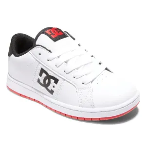 DC Striker Sneakers in Black/White/Red: Size 11 to 7