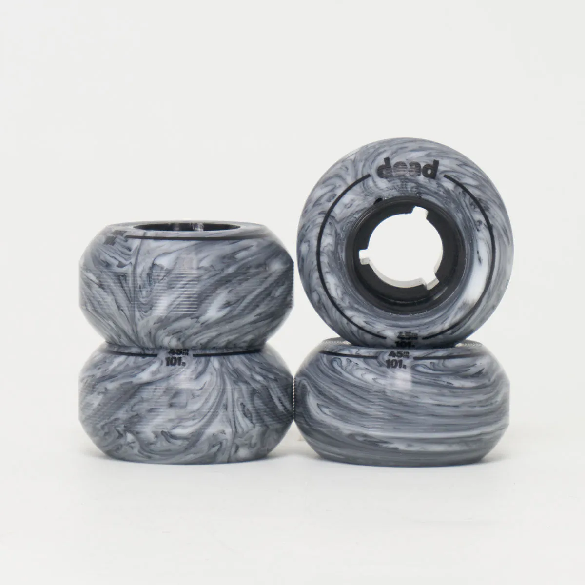 Dead 45mm 101a Anti-Rocker Wheels - Marble