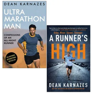 Dean Karnazes Collection 2 Books Set (Ultramarathon Man, A Runner's High)
