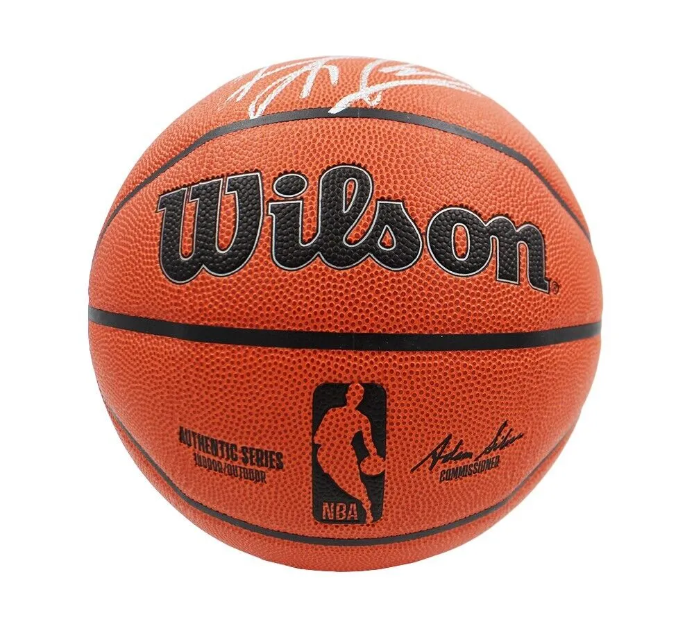 Dennis Rodman Signed Chicago Bulls Wilson Indoor/Outdoor Basketball