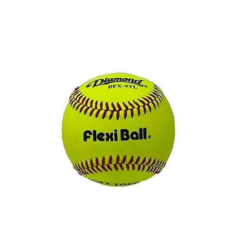 Diamond 9" Soft Touch Core FlexiBall (Optical Yellow)