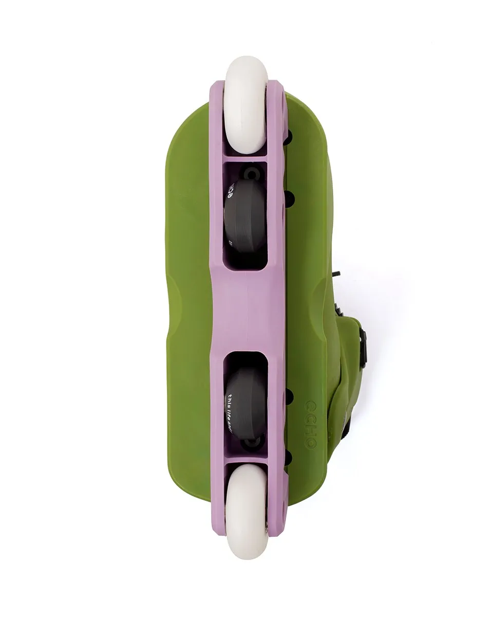 Echo Verve Aggressive Skates - Green