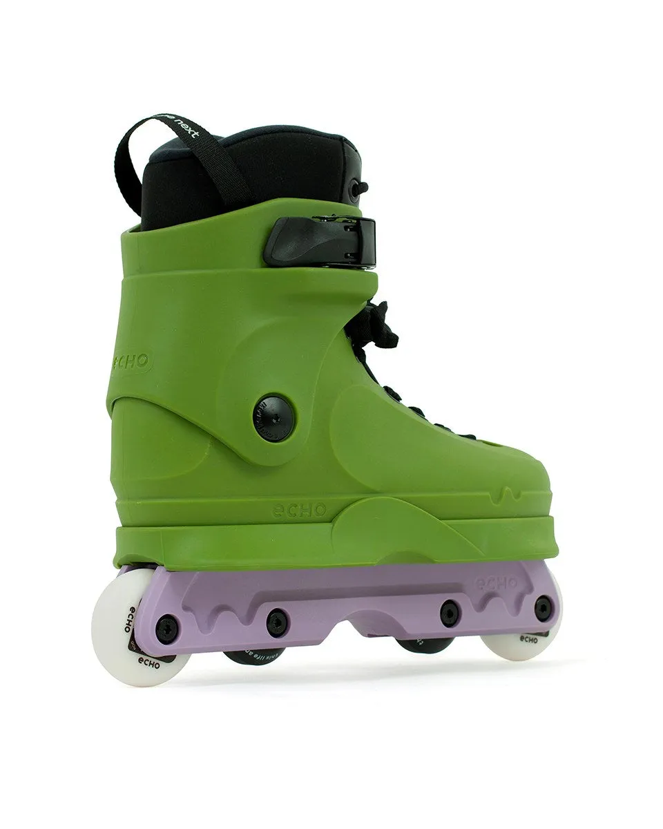 Echo Verve Aggressive Skates - Green