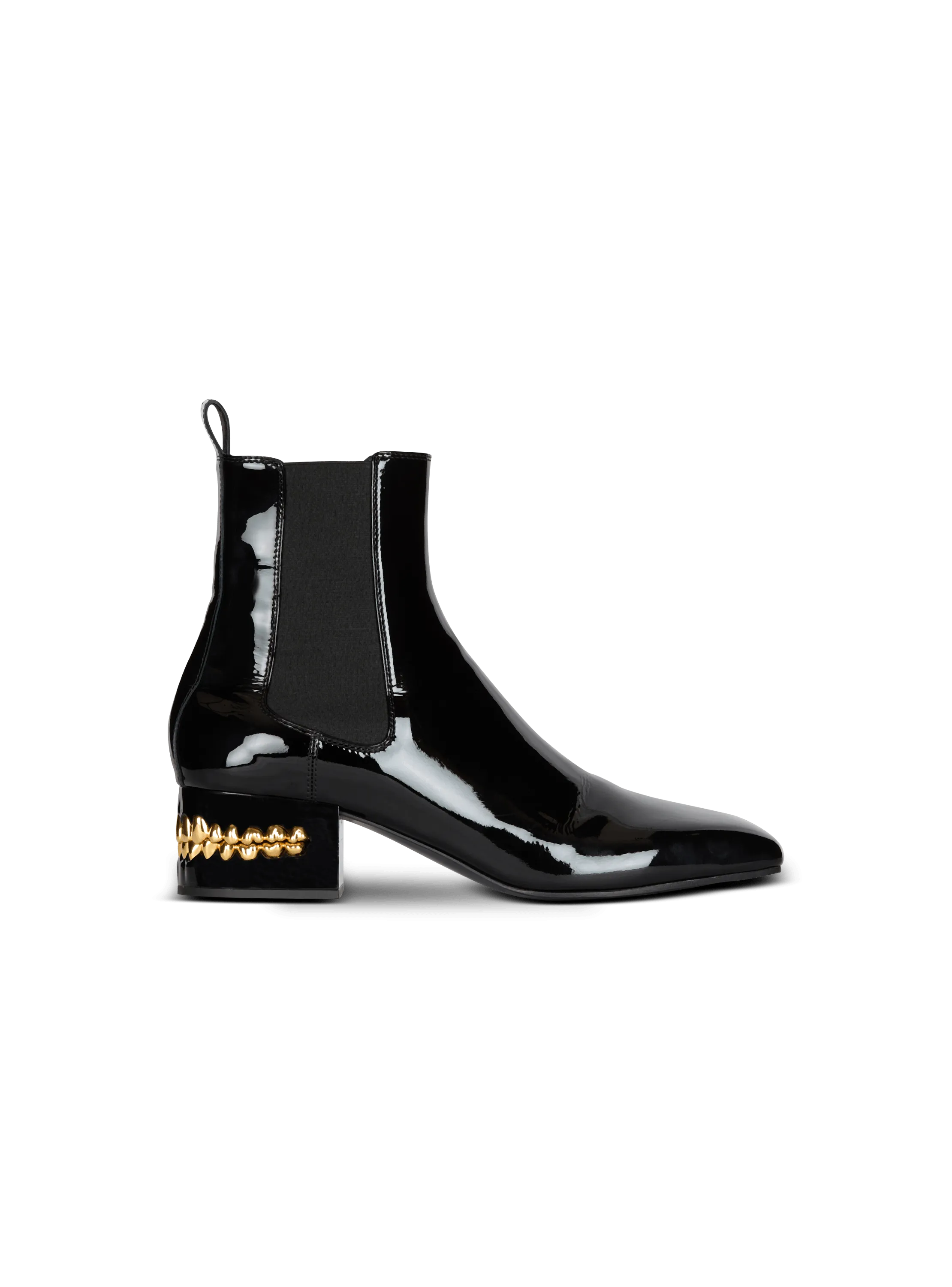 Eden Patent Leather Chelsea Boots