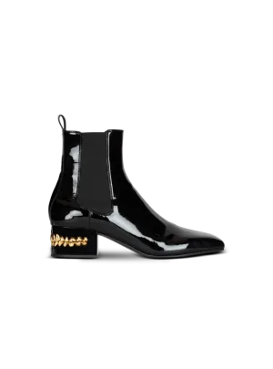 Eden Patent Leather Chelsea Boots