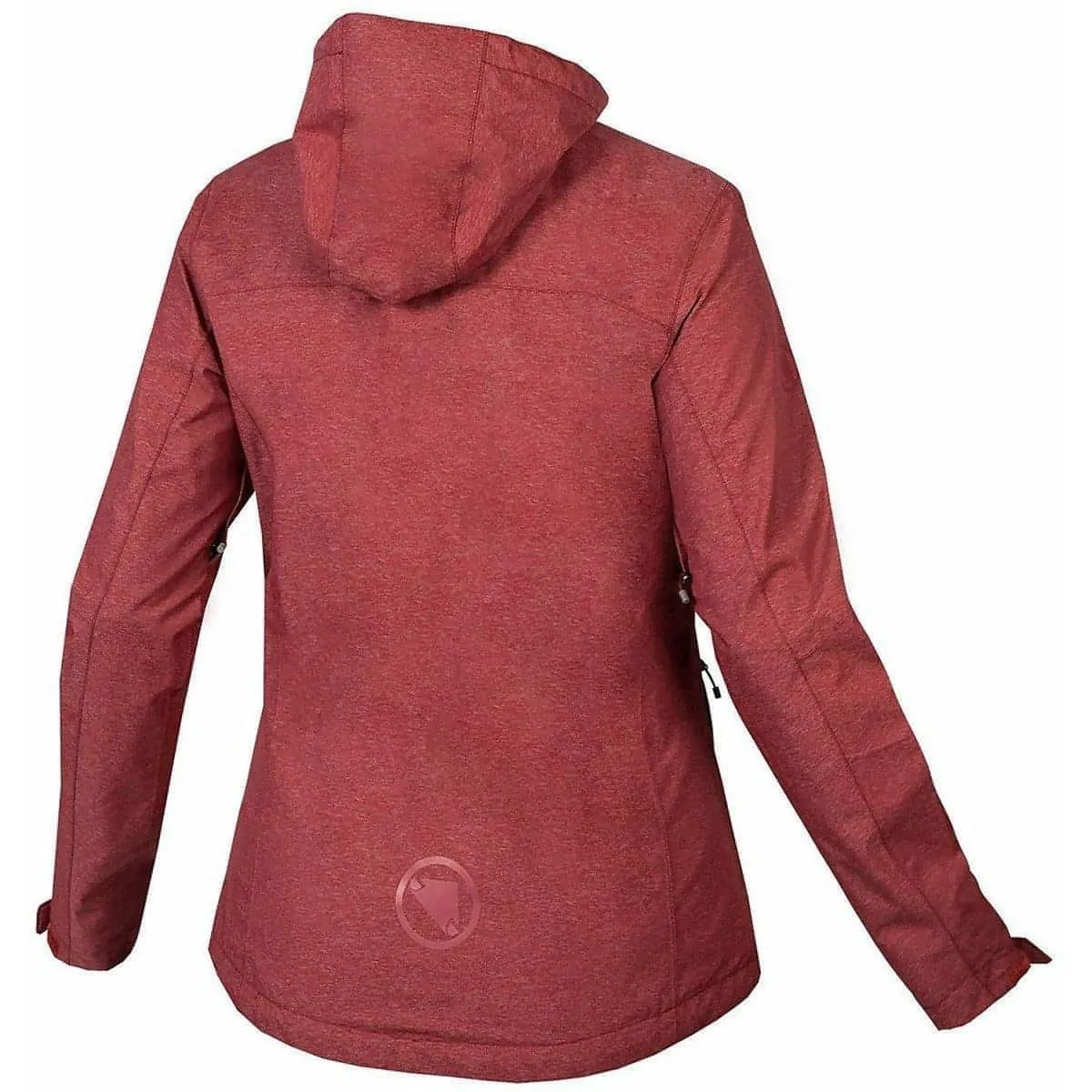 Endura Hummvee Waterproof Hooded Womens Cycling Jacket - Red