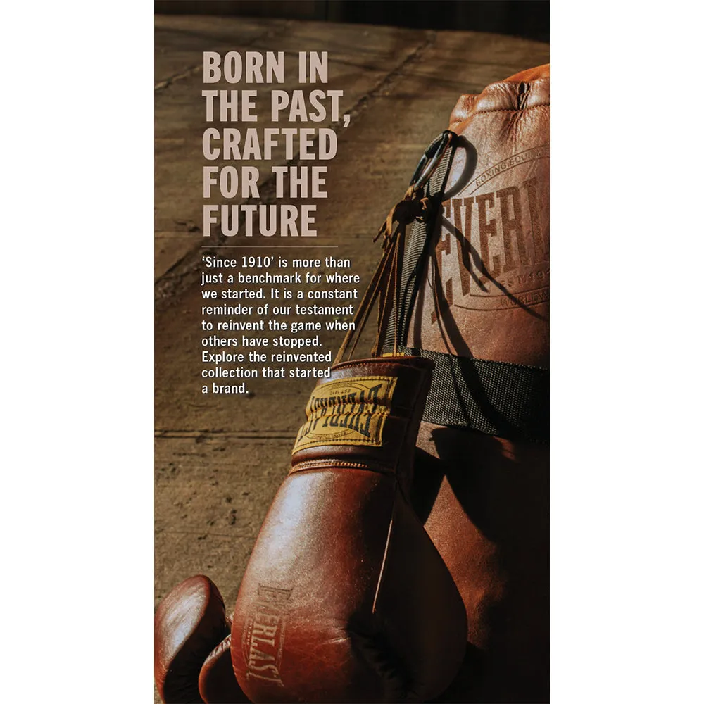 Everlast 1910 Classic 14oz Brown Training Gloves