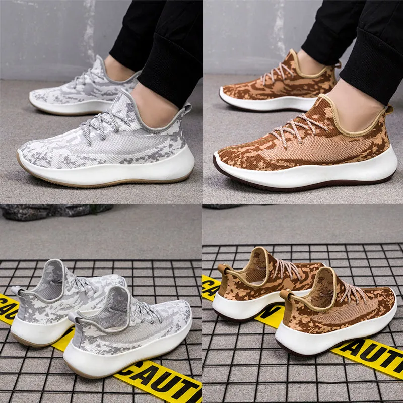 Fashionable breathable running shoes wear-resistant non-slip sneakers Zapatillas Hombre men's outdoor vulcanized casual shoes