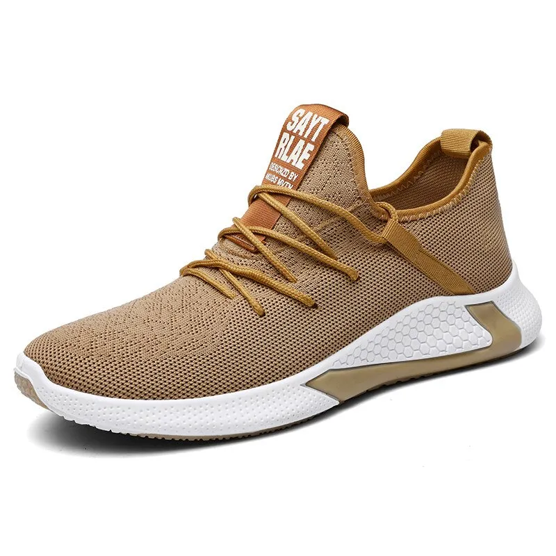 Fashionable breathable running shoes wear-resistant non-slip sneakers Zapatillas Hombre men's outdoor vulcanized casual shoes