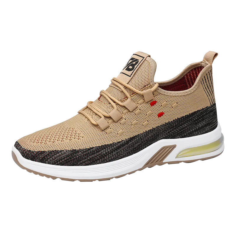Fashionable breathable running shoes wear-resistant non-slip sneakers Zapatillas Hombre men's outdoor vulcanized casual shoes