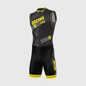 Fdx Core Yellow Men's & Boy's Sleeveless Padded Triathlon Suit