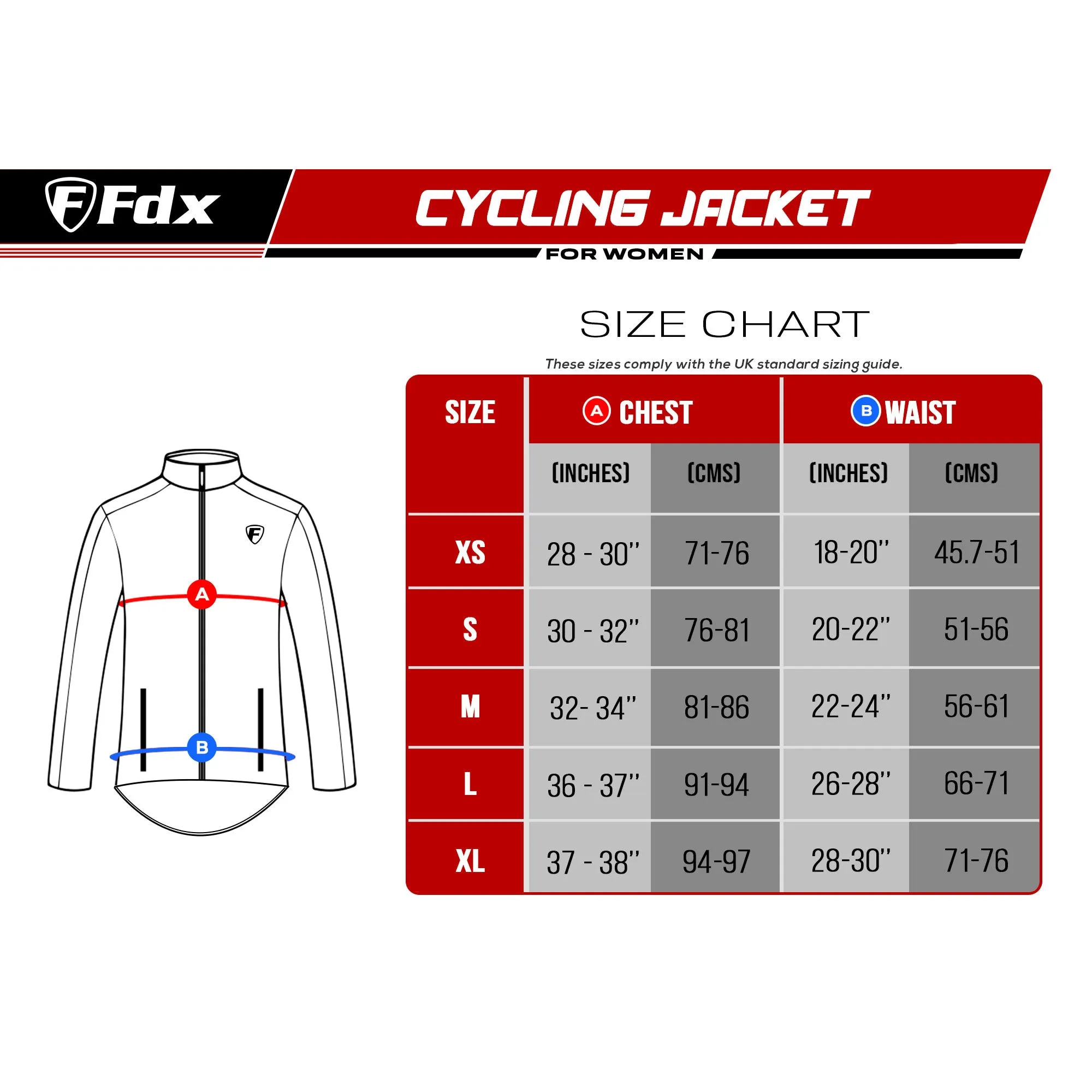 Fdx Evex Women's & Girl's Pink Waterproof Cycling Jacket
