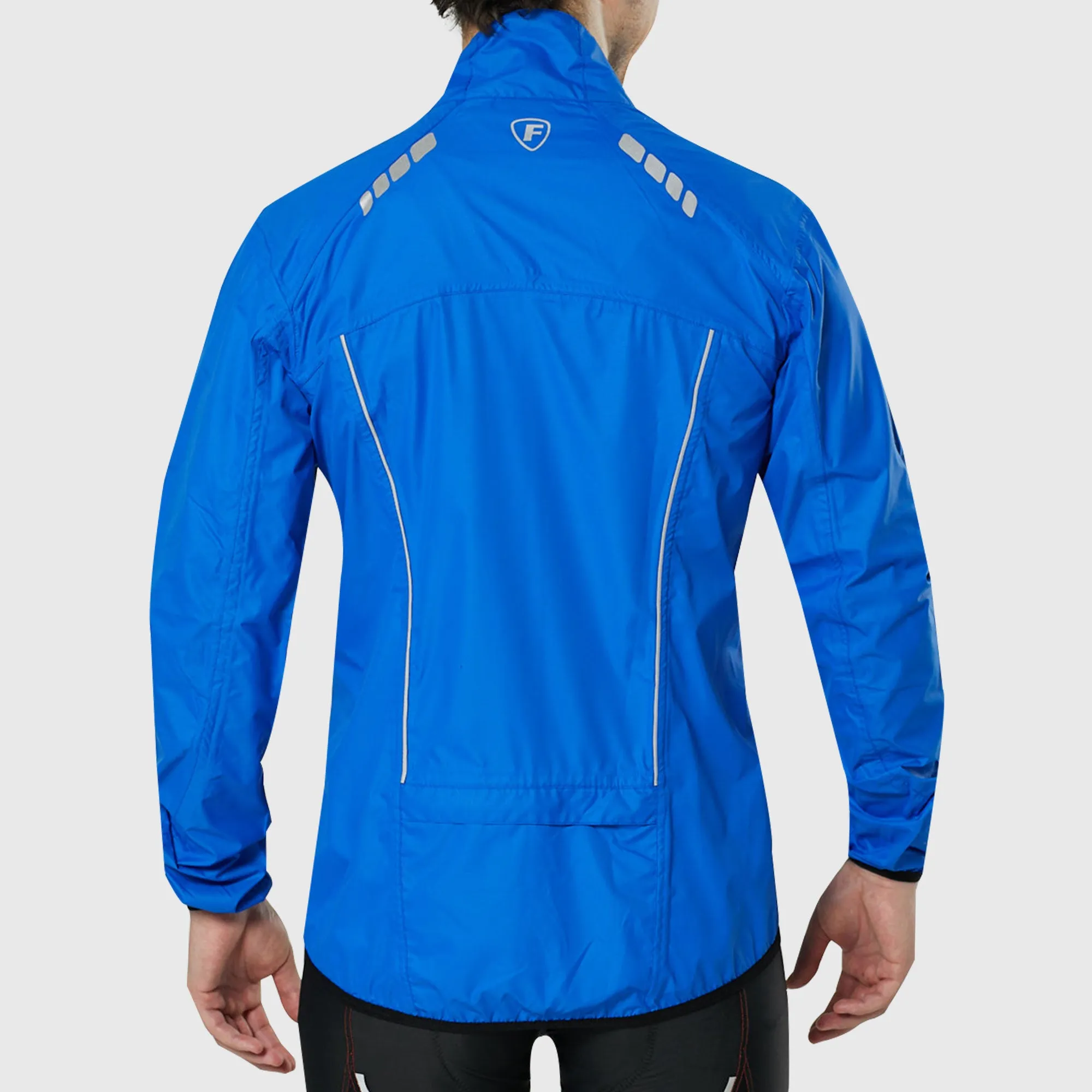 Fdx J20 Blue Windproof & Waterproof Men's & Boy's Cycling Jacket
